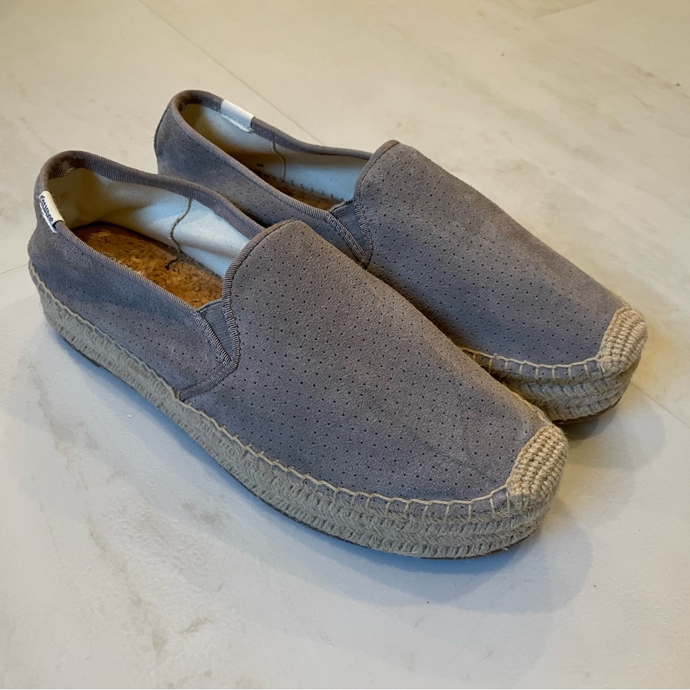 Soludos Espadrilles Gray Size 9.5